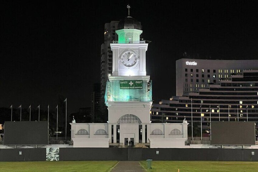 Johor Bahru Town Hall Clock Tower, Malaysia