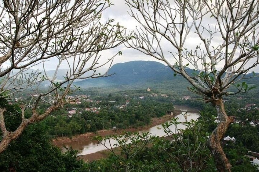 Mount Phousi view