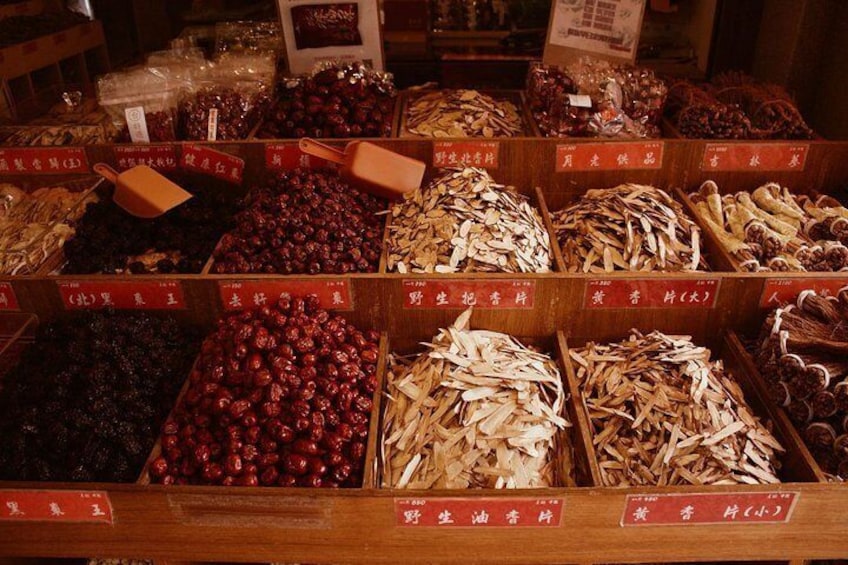Tienda tradicional de especias