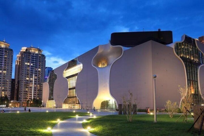 The ultra-modern National Taichung Theater.