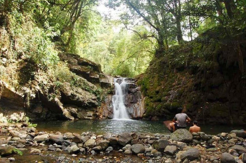 Kinabuan waterfalls in Santa Inez, Tanay, Rizal.