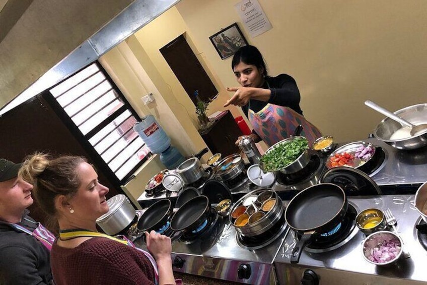 Half day cooking class in Thamel kathmandu