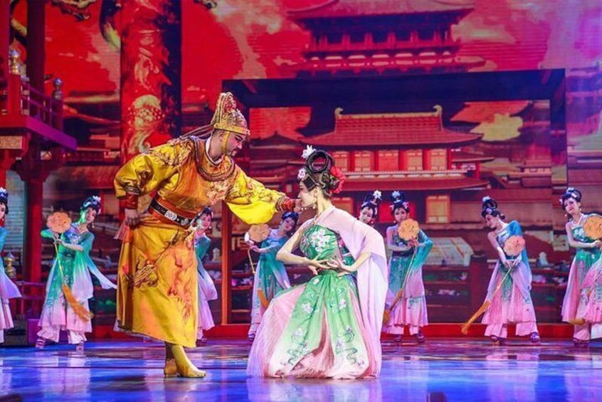Skip the Line: Xi'an Tang Dynasty Show Ticket & Dumpling Dinner or Royal Banquet