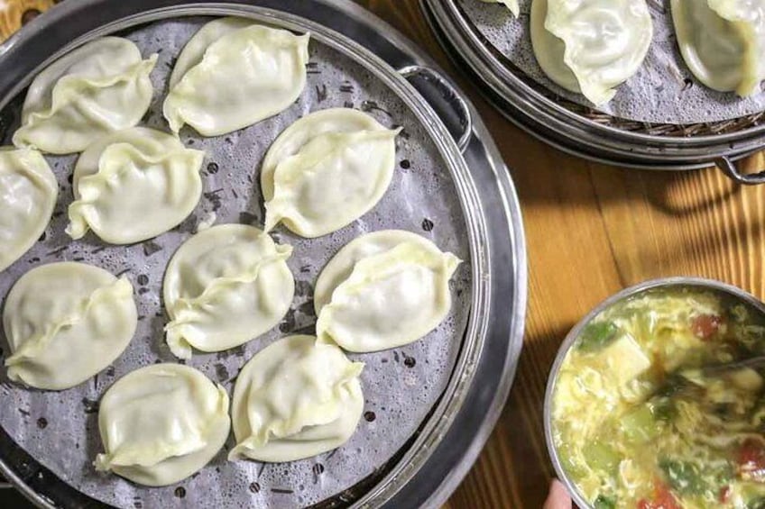 Muslim-style soup dumplings found only in Xian.