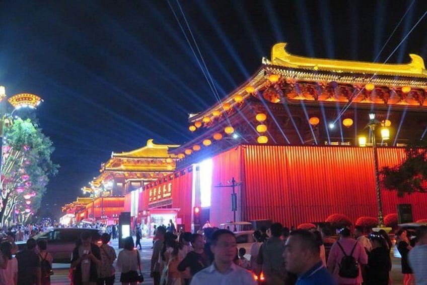 Big Pagoda area at night