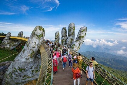 Goldene Brücke - Ba Na Hills inklusive Mittagsbuffet, Seilbahn 2-Wege von D...