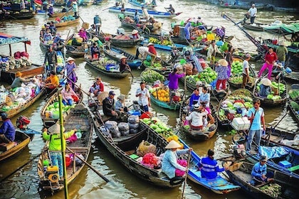Luxury Mekong Delta Floating Market small Group 2 Days 1 Night 