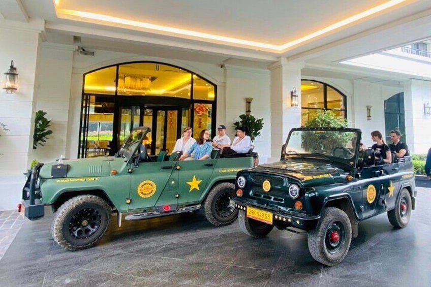 Hanoi Jeep Tours - Vietnam Army Legend Jeep 