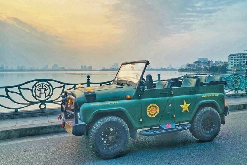 Hanoi Jeep Tours - Vietnam Army Legend Jeep 