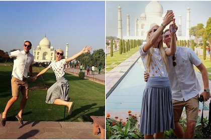 Overnight Taj Mahal Tour from Mumbai with Round-Trip Flight 