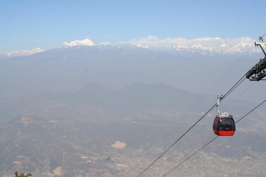 Chandragiri Hills Tour by Cable Car Ride with Lunch from Kathmandu