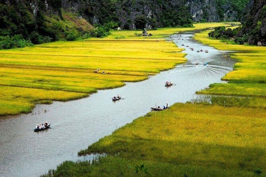 Full-Day Hoa Lu and Tam Coc DELUXE Tour from Hanoi, Including BUFFET Lunch
