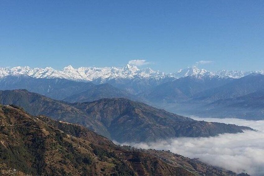 Nagarkot Sunrise Day Tour view of Himalayan Range with Hotel Pick-up