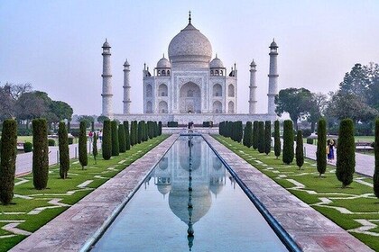 Mumbai to Agra Taj Mahal Day Trip with Return Flights and Lunch