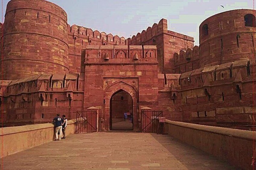 World heritage site Agra Fort