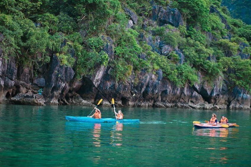 kayaking