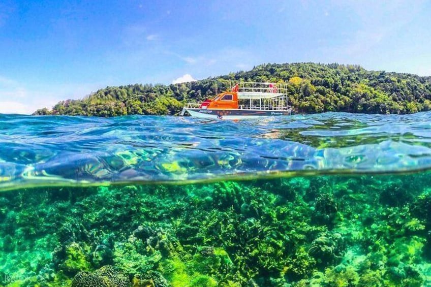 Tunku Abdul Rahman Marine Park is popular destinations for snorkeling, diving, and spending time on the beach