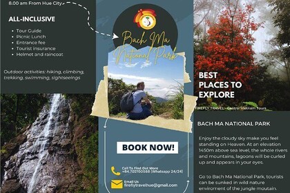 Small Group - Bach Ma National Park Trekking Tour From Hue