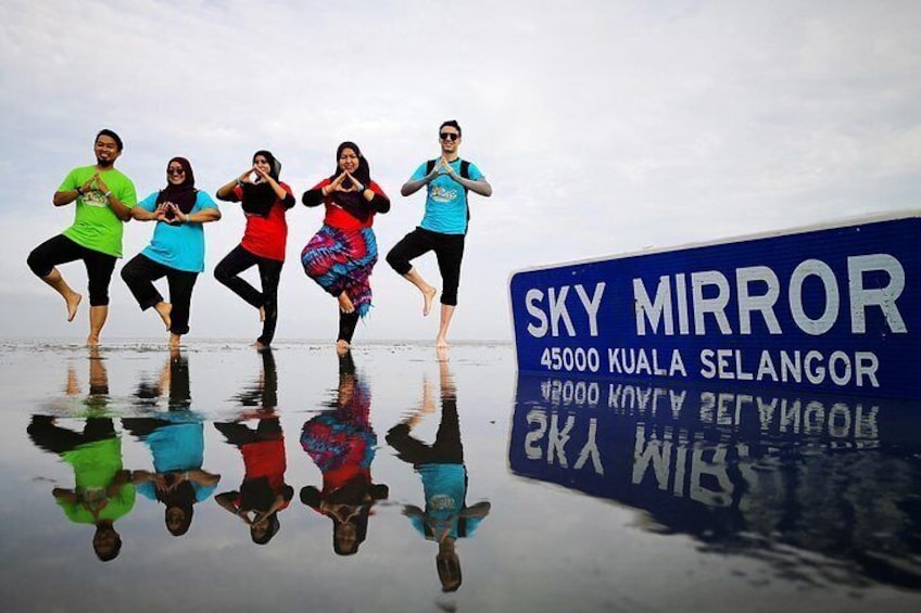 Total Reflection - Sky Mirror Experience at Kuala Selangor