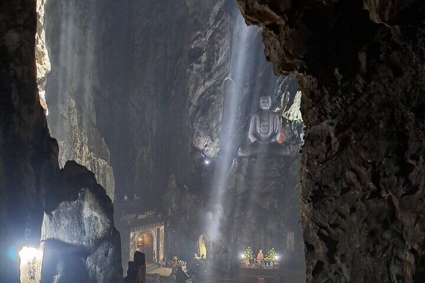 Marble Mountain and Lady Buddha from Hoi An or Da Nang