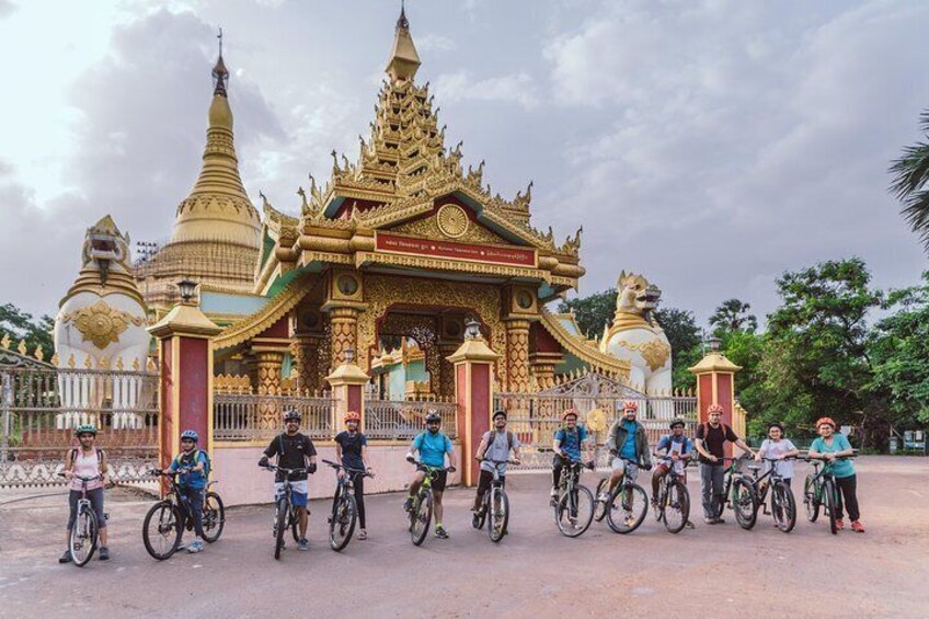 We visit the Global Vipassana Pagoda