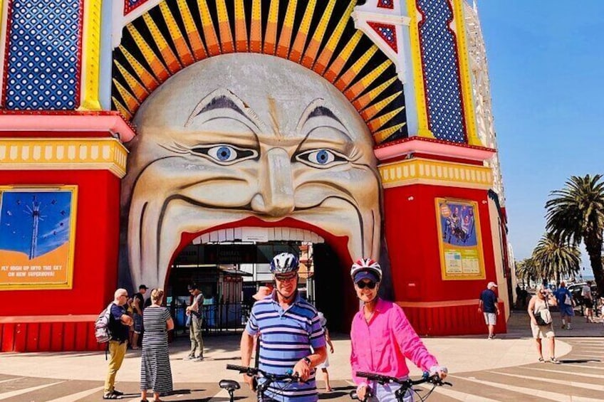 Luna Park in St Kilda.