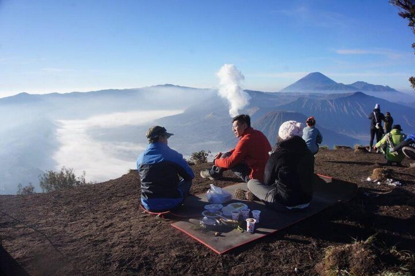 Bromo View From Kingkong Hill