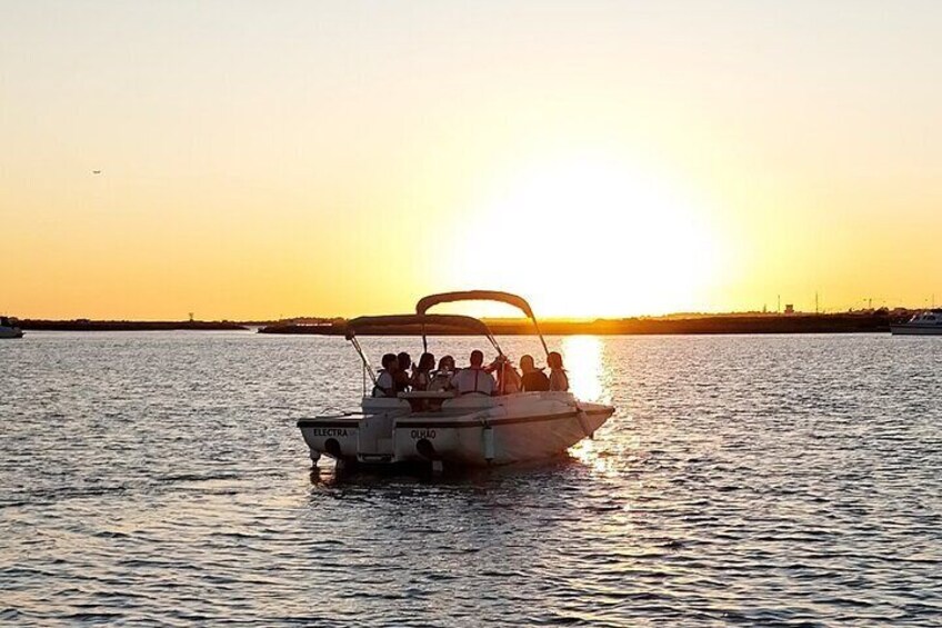 Sunset Boat Trip of Ria Formosa: an Eco-friendly Tour out from Faro