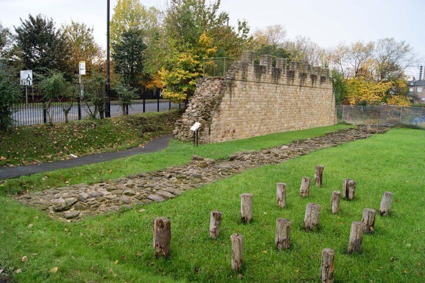Hadrian's Wall in Tyneside