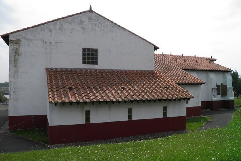 The Roman baths at Segedunum