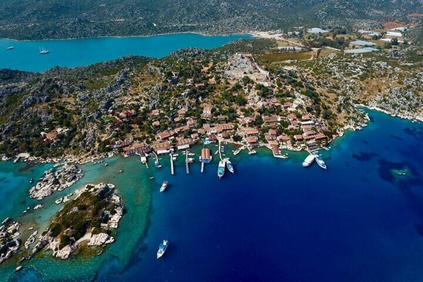 Shared Sunken City of Kekova Boat Tour including lunch