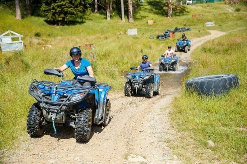 Show item 5 of 5. Quad Bike - Farm Forest Ride