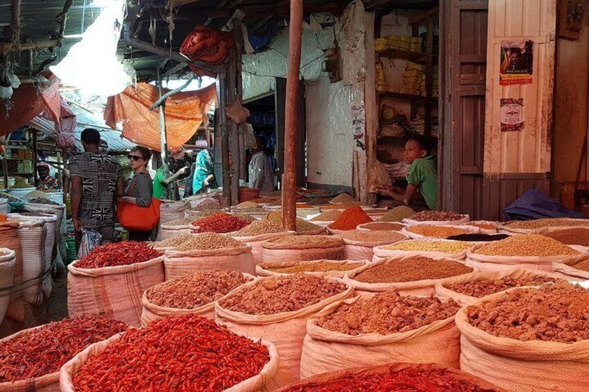 Another scene from Merkato market in Addis Ababa