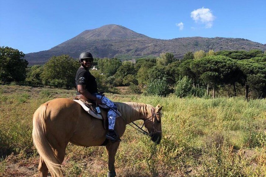 Pompei Ruins & Horseback riding on Vesuvius with Lunch!