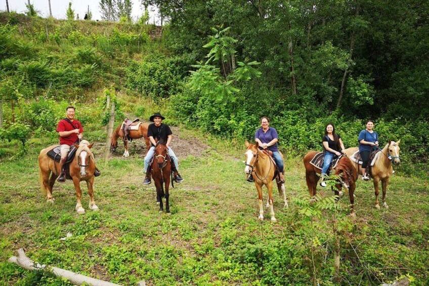 Pompei Ruins & Horseback riding on Vesuvius with Lunch!