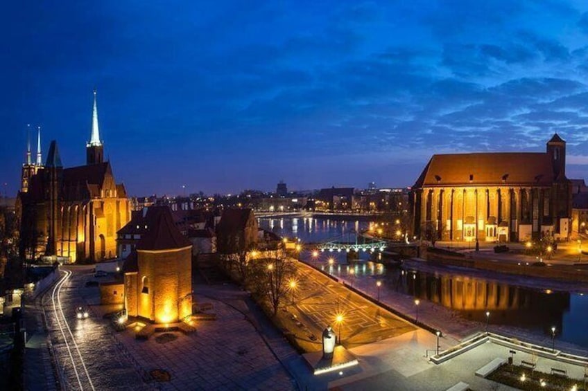 Famous Islands of Wroclaw - Cathedral Island and Sand Island
