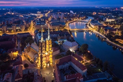 Famous Islands of Wroclaw - Cathedral Island and Sand Island