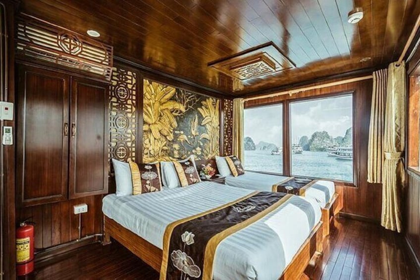 All-Inclusive 3 Day/2 Night Halong Luxury Cruise Meals, Cave, Kayaking, Swimming