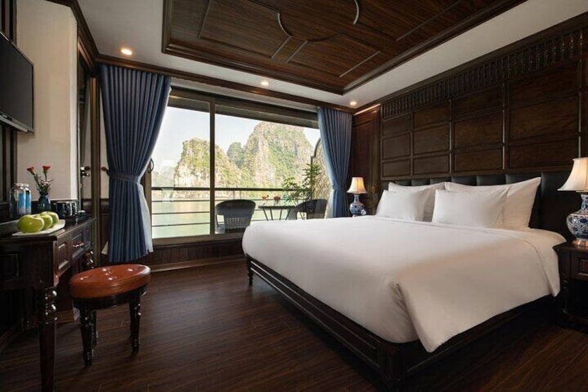 All-Inclusive 3 Day/2 Night Halong Luxury Cruise Meals, Cave, Kayaking, Swimming