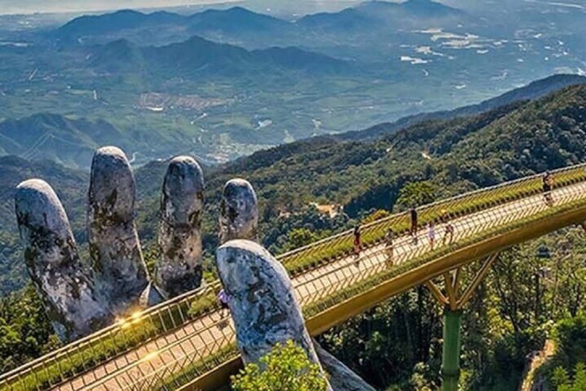 Golden Bridge Ba Na Hills & Cable Car Ride With Transfer