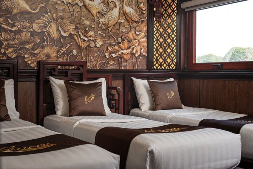 Halong Bay on a Voyage Featuring Indochina-Inspired Design