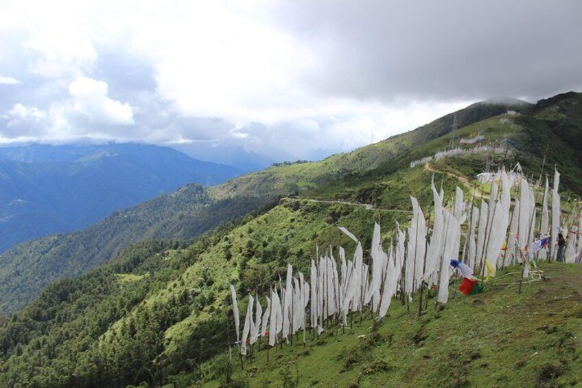Your trek begins from Chele la pass. On clear days you will get a chance see the beautiful Mount Jumolhari and Mount Kanchenjunga of Sikkim. Trekking on top of the mountain 