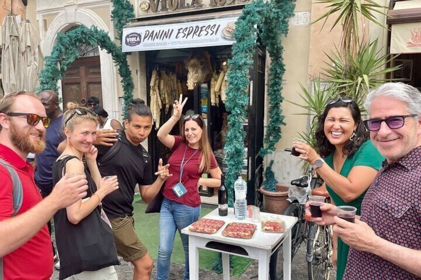 Tasty Rome Street Food Tour around Campo de' Fiori Market & Jewish Ghetto