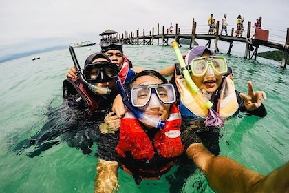 Tour de isla en isla desde Kota Kinabalu (2 islas)