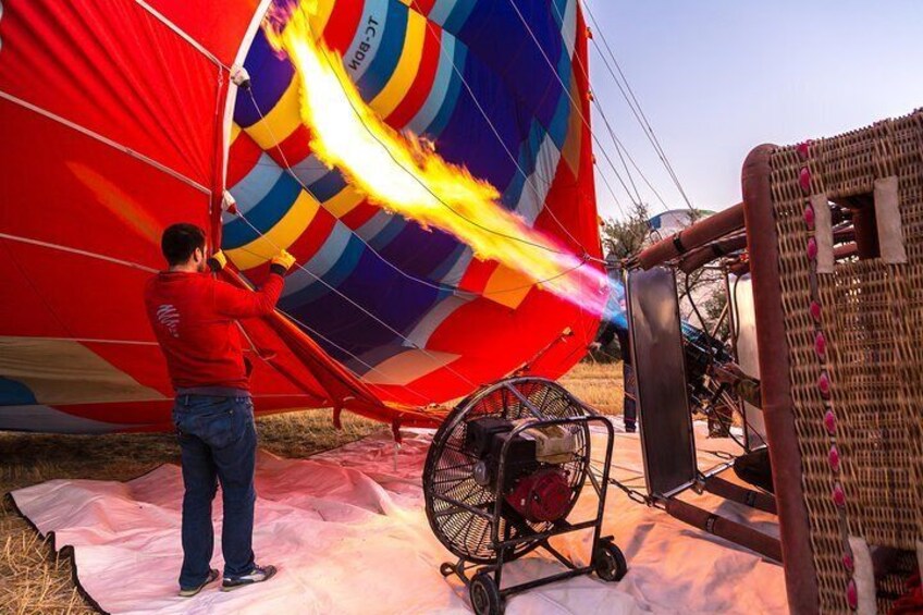 Royal Balloon Flight include Private Heart of Cappadocia Tour