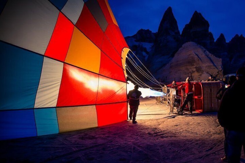 Royal Balloon Flight include Private Heart of Cappadocia Tour