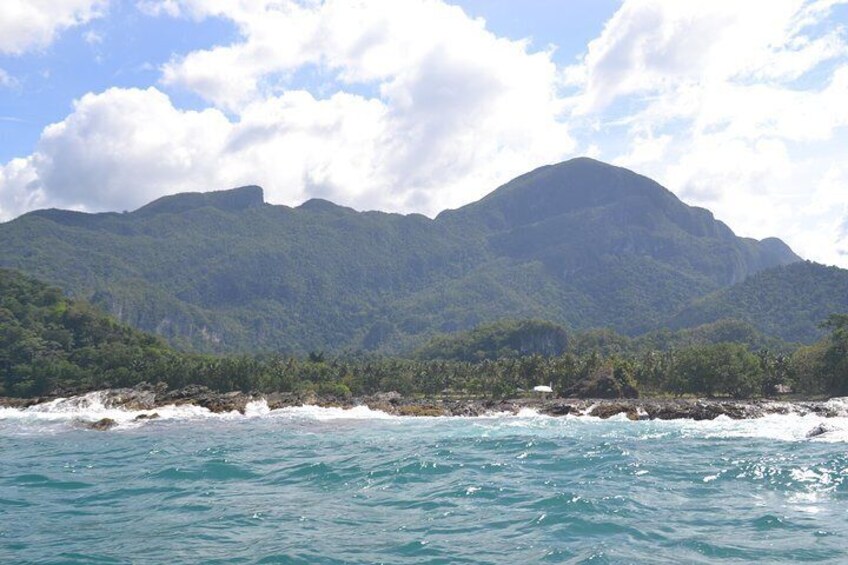 Mt Saint Paul where underground river lies
