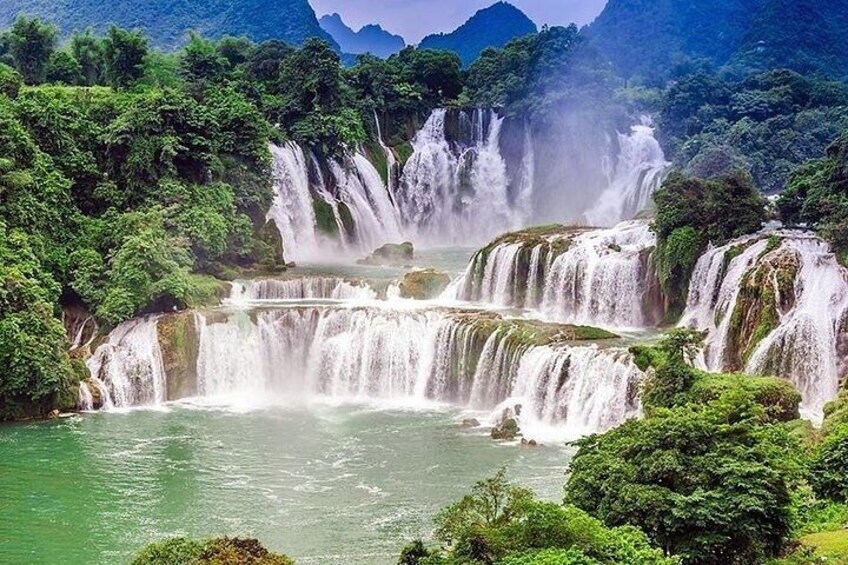 Ban Gioc Waterfall 2 days 1 night from Hanoi
