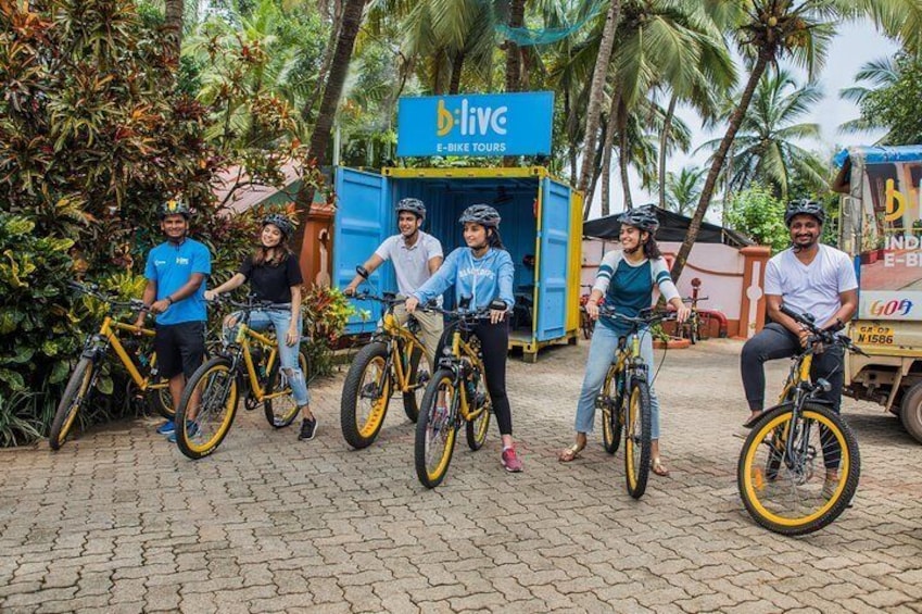 BLive Electric Bike Tours – Village Vistas of Cansaulim