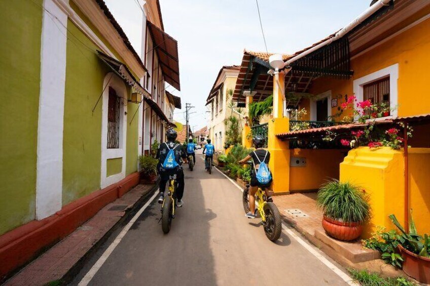 BLive Electric Bike Tours - Panjim Tales & Trails